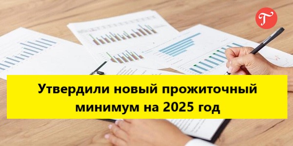 Утвердили прожиточный минимум на 2025 год